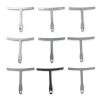 Guitar Radius Gauge Luatoxry 9-Piece Stainless Steel Fretboard Set-5