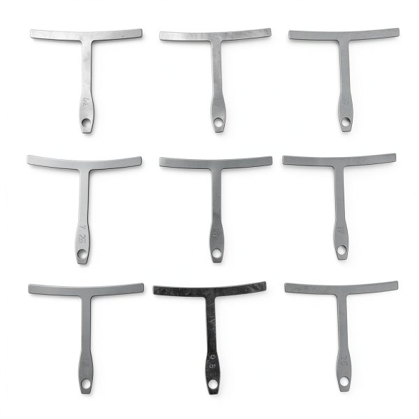 Guitar Radius Gauge Luatoxry 9-Piece Stainless Steel Fretboard Set-5
