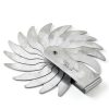 Marhynchus Stainless Steel Radius Gauge R25-50MM Precision Tool-2