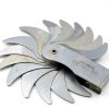 Radius Gauge Weldingstop 16‑Blade Stainless Steel Pocket Set-5
