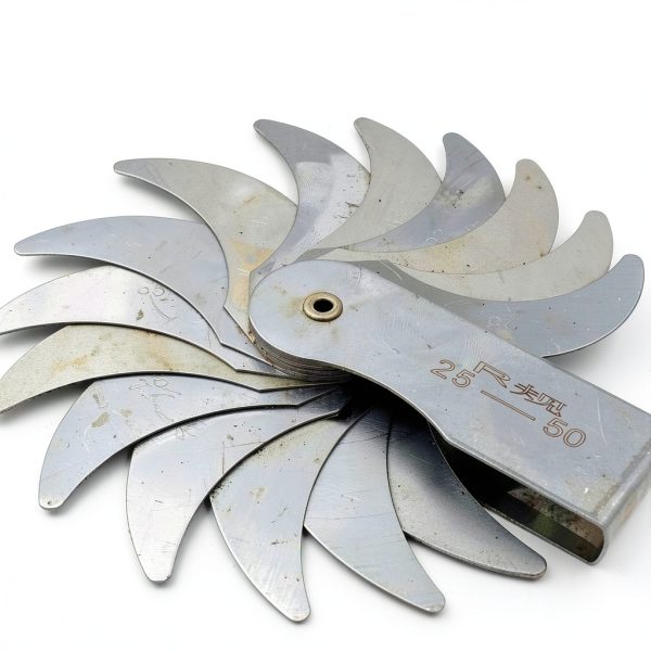 Radius Gauge Weldingstop 16‑Blade Stainless Steel Pocket Set-5