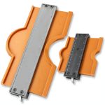 Radius Gauge QXGJ001 Metal Lock Design ABS Body Stainless Steel Pins-0