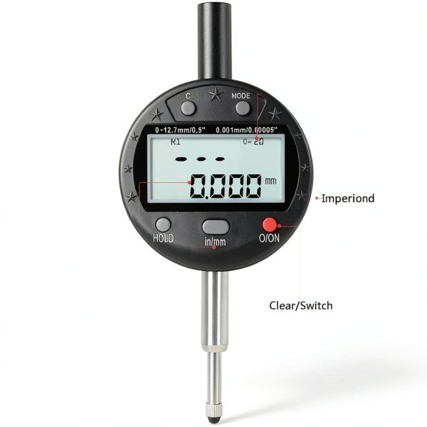 HEAXIY Digital Radius Gauge 5-700mm with 5 Interchangeable Jaws-4