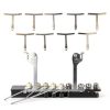 Guitar Radius Gauge Luatoxry 9-Piece Stainless Steel Fretboard Set-2