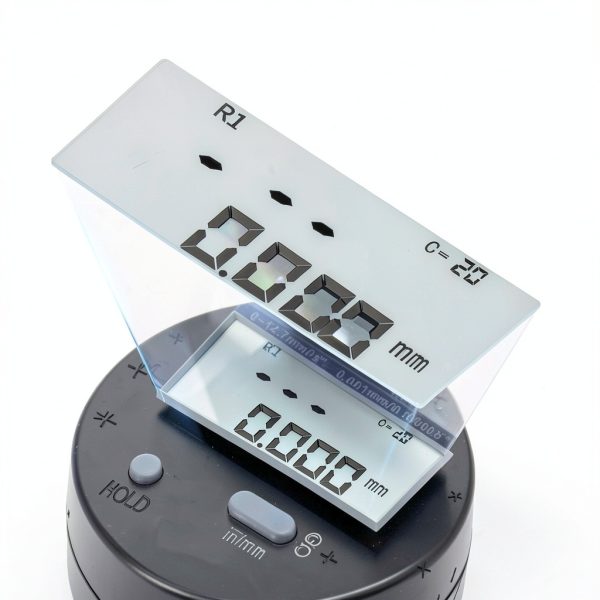 HEAXIY Digital Radius Gauge 5-700mm with 5 Interchangeable Jaws-2