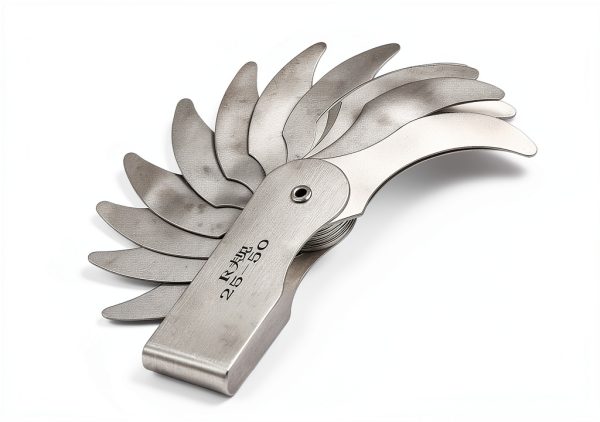 Marhynchus Stainless Steel Radius Gauge R25-50MM Precision Tool-3