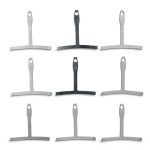 Guitar Radius Gauge Luatoxry 9-Piece Stainless Steel Fretboard Set-0