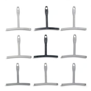 Guitar Radius Gauge Luatoxry 9-Piece Stainless Steel Fretboard Set-0