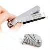 Radius Gauge Set Stainless Steel 5-Piece with Gap Feeler by Swpeet-3