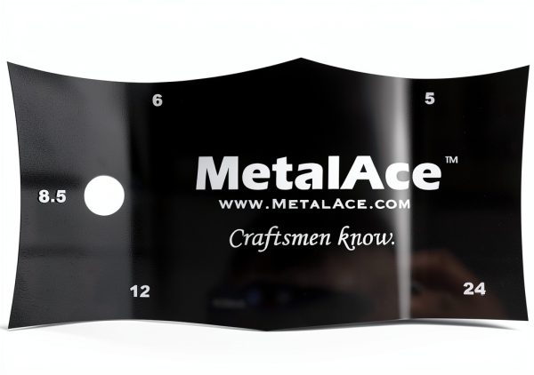 Acrylic Radius Check Gauge MetalAce Contour Gauge Laser Profiled Made-2