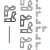 Radius Gauge 25 PCS Set 1/64-1/2 with Holder Stainless Steel PNYZIK-1