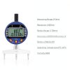 CGOLDENWALL High accuracy digital radius gauge Electronic Inside and Outside Radius Gage with 10mm /20mm /30mm /60mm/100mm changeable measuring jaw Blue 0.2" - 27.5"/5 mm - 700 mm-6
