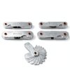 Radius Gauge 4‑Piece Stainless Steel Set Rustark R0.3‑25-5