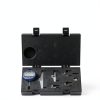 CGOLDENWALL High accuracy digital radius gauge Electronic Inside and Outside Radius Gage with 10mm /20mm /30mm /60mm/100mm changeable measuring jaw Blue 0.2" - 27.5"/5 mm - 700 mm-1