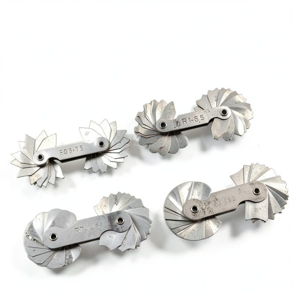 Radius Gauge Set,Steel Portable Internal and External Concave Convex Arc Measuring Tool for Tool and Die Makers Check-2