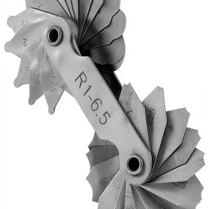 External Internal Radius Gauge R0.3‑1.5MM & R1‑6.5MM for Machinists-0