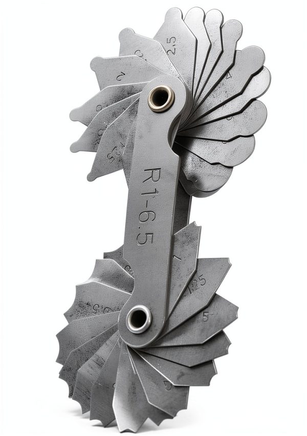 External Internal Radius Gauge R0.3‑1.5MM & R1‑6.5MM for Machinists-8