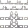 Mitutoyo 186-902, Radius Gage Set, 26 Leaves, 0.5mm to 13mm by 0.5mm, 5 Radii per Leaf-0