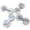 Radius Gauge Set,Steel Portable Internal and External Concave Convex Arc Measuring Tool for Tool and Die Makers Check-0