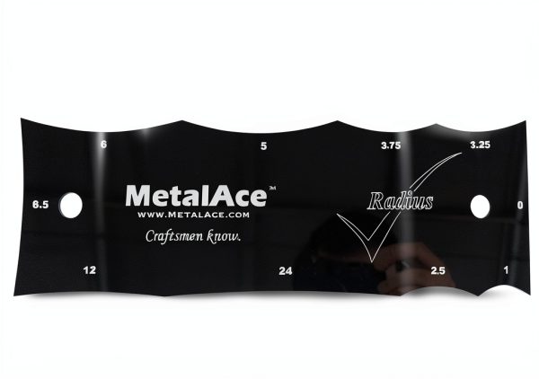 Acrylic Radius Check Gauge MetalAce Contour Gauge Laser Profiled Made-0
