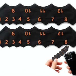 Radius Gauge Set by Chemshuo – 2 Piece Black Fillet Tool-0