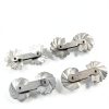 Health Gear Stainless Steel Fillet Gauges, Radius Gauges, 4Pcs Radius Measuring Tools in Different Shapes and Sizes with Two Types of Leaves-1