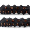 Radius Gauge Set by Chemshuo – 2 Piece Black Fillet Tool-1