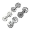 Radius Gauge Set,Steel Portable Internal and External Concave Convex Arc Measuring Tool for Tool and Die Makers Check-4