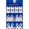 Radius Gauge 25 PCS Set 1/64-1/2 with Holder Stainless Steel PNYZIK-0