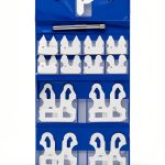 Radius Gauge 25 PCS Set 1/64-1/2 with Holder Stainless Steel PNYZIK-0