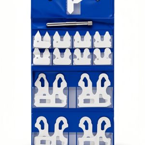 Radius Gauge 25 PCS Set 1/64-1/2 with Holder Stainless Steel PNYZIK-0
