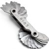 External Internal Radius Gauge R0.3‑1.5MM & R1‑6.5MM for Machinists-6